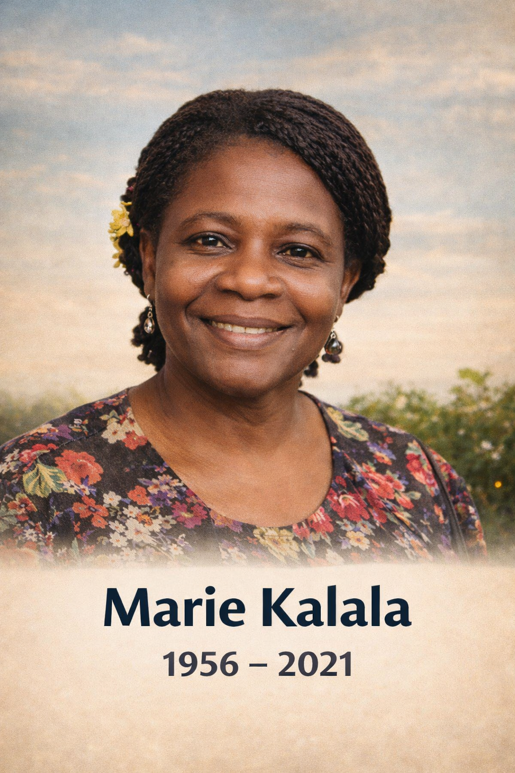 Portrait de Marie Kalala